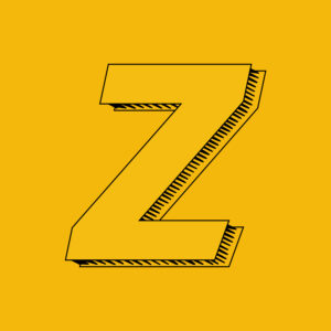 Letter Z Brush Design