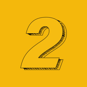 Number Two Brush Design