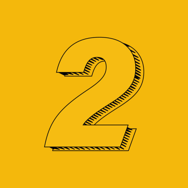 Number Two Brush Design