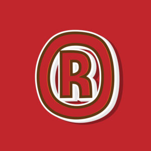 Registered Trademark Symbol Vintage Style