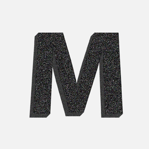 Letter M Stone Design