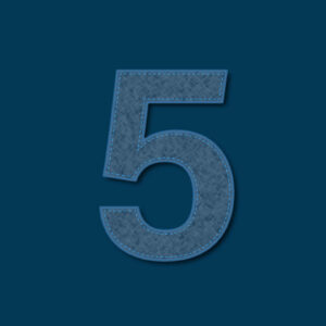 Number Five Denim Texture Design