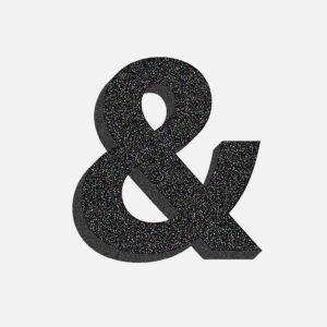 Ampersand Symbol Stone Design