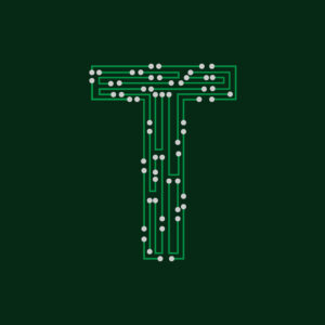 Letter T Circuit Board Design